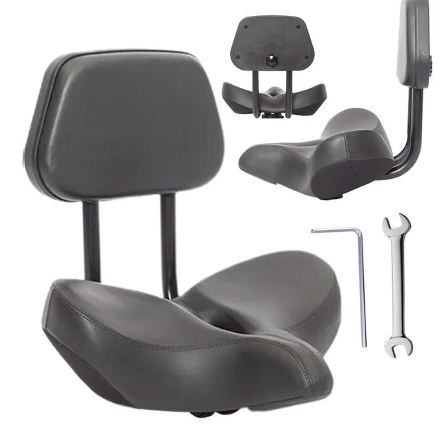 Bike Saddle With Backrest Comfortable Electric Scooter Seat Bicycle Seat Cushion Hollow Breathable Saddle For Road Bike Tricycle AliExpress