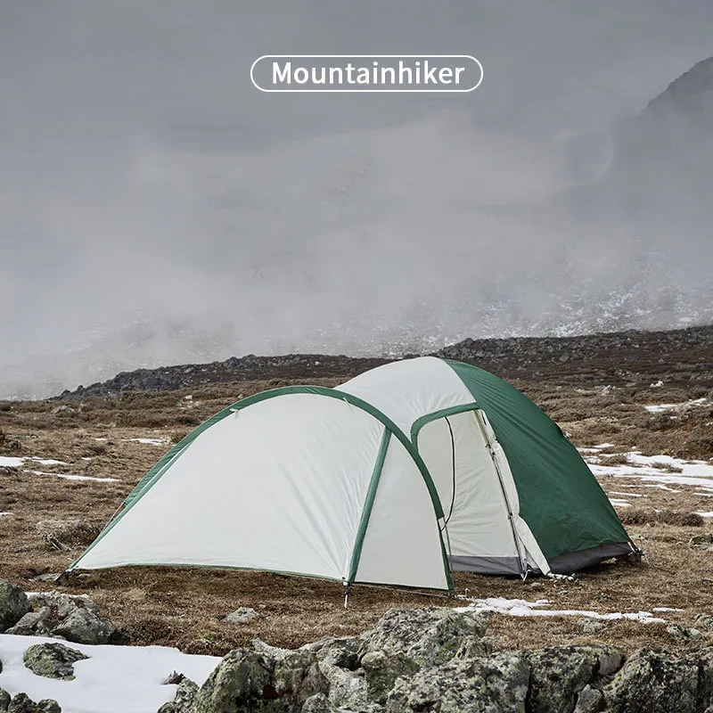 Outdoor Camping Yala Tent Mountainhiker Large Space Double Aluminum Pole Tent Light Weight Portable Waterproof Sunscreen Tent