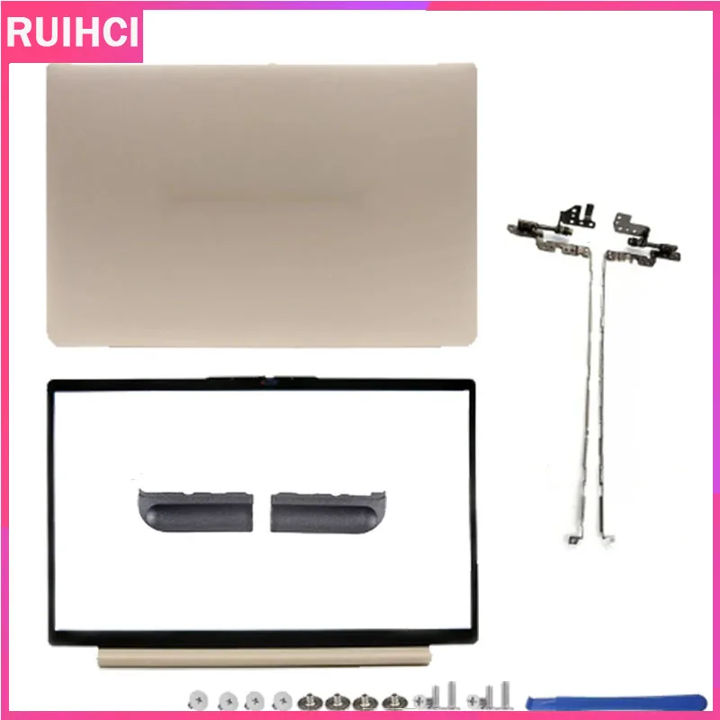 New For Lenovo Ideapad 15s 2021 Ideapas 3 15 3-15ITL6 3-15ADA6 3-15ALC6 Laptop LCD Back Cover Front Bezel Housing Shell Gold