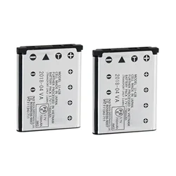 2Pcs Original LI-42B LI42B Battery 3.7V 700mh for Olympus mju 740 750 fe-3010 5500 5000 FE-250 280 300 350 Nikon EN-EL10