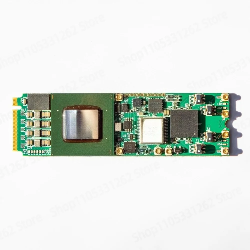 M2SDR Software Defined Radio, M.2 PCIe SDR Board with XC7A200 FPGA for B210 Compatible, Wideband Transceiver