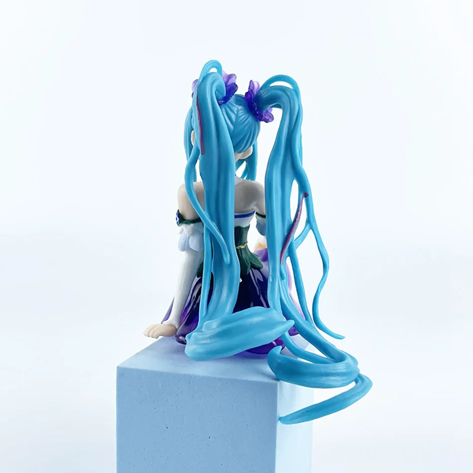 Nieuwe Anime Figuur Hatsune Miku Morning Glory Fairy Noodle Stopper Miku Action Figure PVC Collectie Model Ornament Speelgoed Geschenken