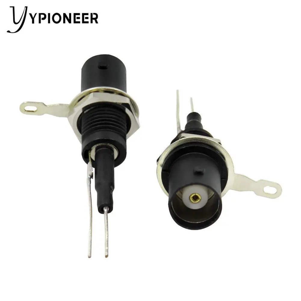 YPioneer P7002S 4 قطعة أسود 50KY سلامة BNC أنثى التوصيل لتركيب لوحة أداة عالية الجودة اكسسوارات