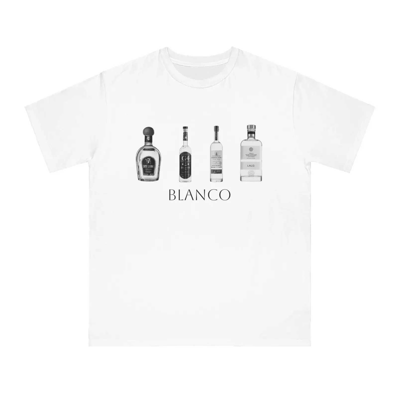 Organic Blanco 1 Tequila T Shirt gifts agave plant barware vintage Washed homme graphic streetwear Breathable Casual Stretched