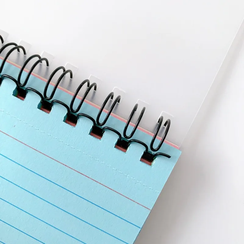 6pcs Horizontal Line Notebook Tearable Coil Book Cuaderno Journal Note Book Office Supplies Diary Libretas Stationery Notebooks