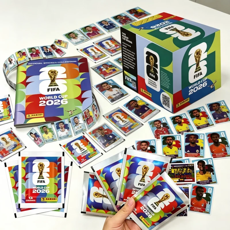 2026 Genuine Panini Official FIFA World Cup Soccer Card Sticker Pack & Album Limited Edition Collection Soccer Memorabilia Set