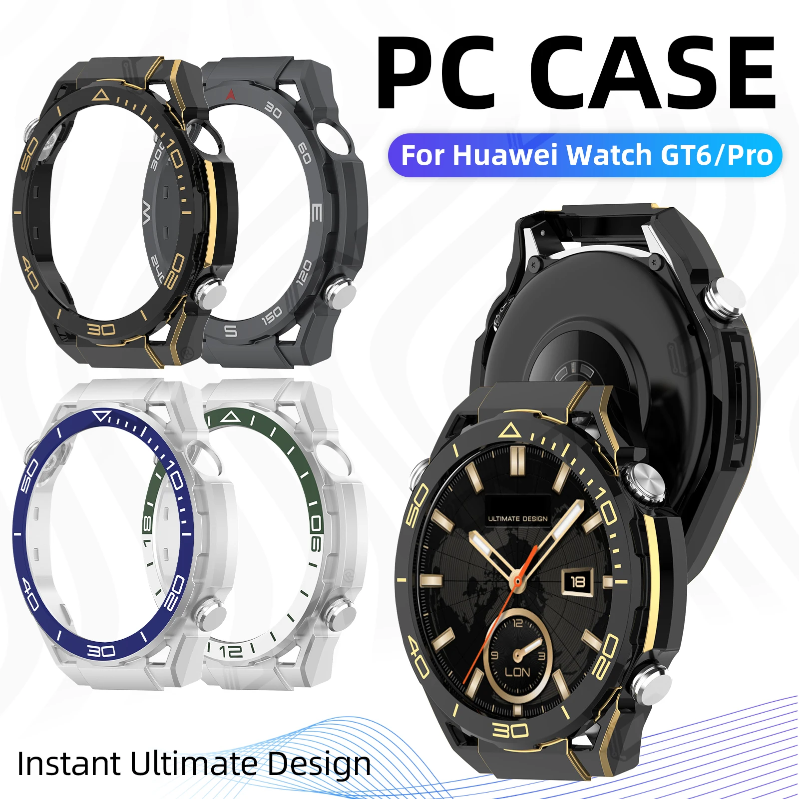 

Change To Ultimate Case For Huawei Watch GT6 46MM/GT6 Pro 46MM Hard Pc Protective Bumper Cover For Huawei Watch GT 6 Accessories