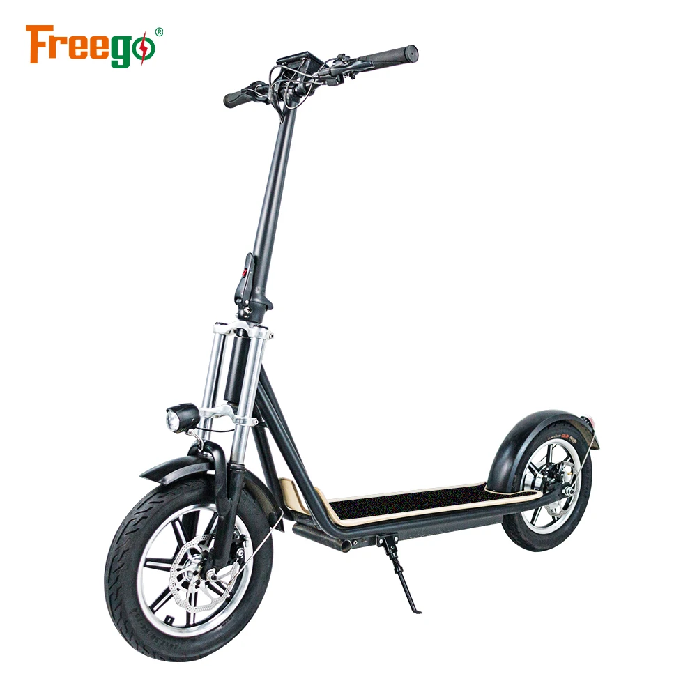 Freego 500w electric scooter Big 14-inch tires folding electric scooter 48V/18Ah battle e scooter