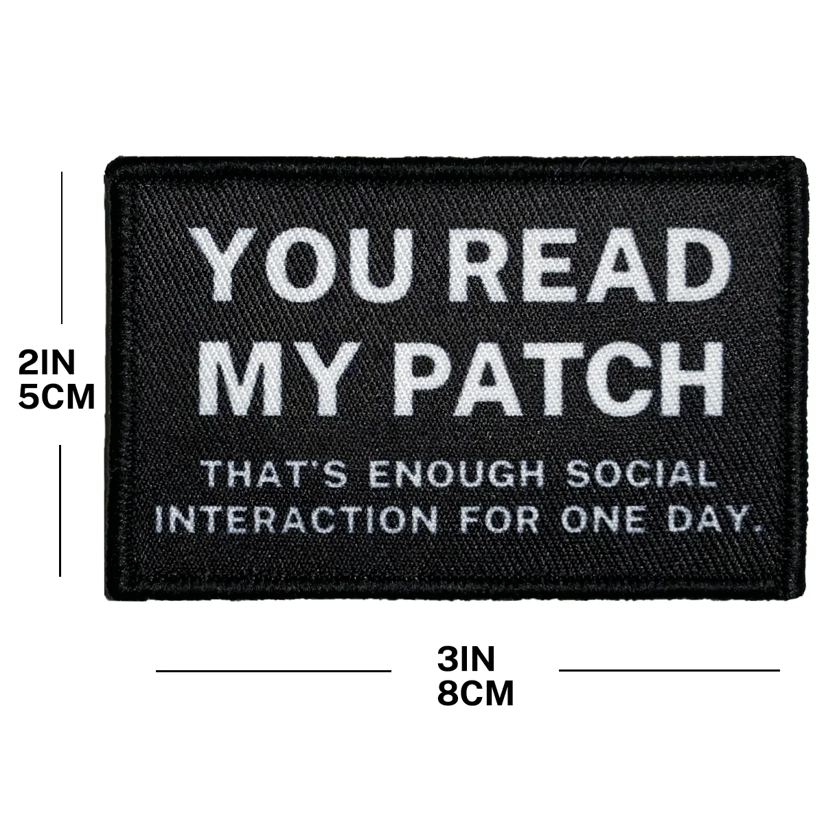 Hook and Loop Patch for Hats and Jeans