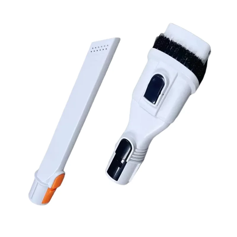 قطع غيار للمكنسة الكهربائية Uwan V300/V300 Ultra - 2 في 1 فرشاة مسطحة ومجموعة شفط فوهة مسطحة - A77G