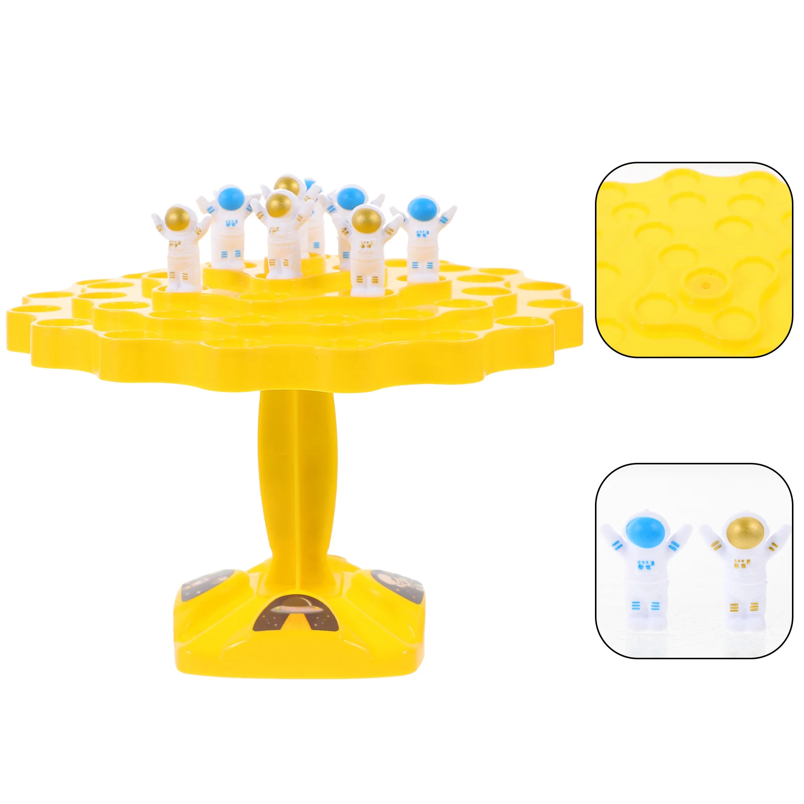 1 Set Spaceman Balance Block Game Astronaut Stacking For Kids Educational Building Playset Fine Motor Skill Development Toddler