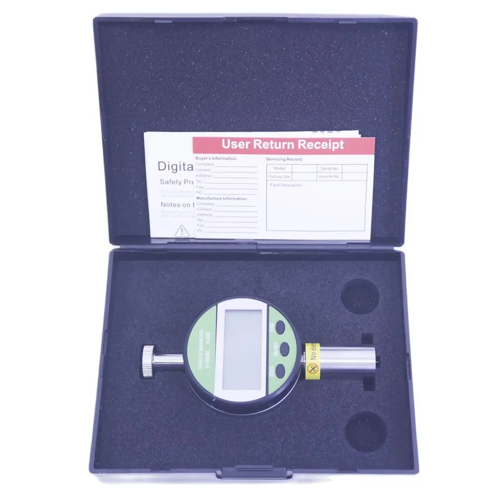 

LX-D-Y Digital Shore D Hardness Tester Durometer Rubber Hardness Gauge 0-100HD