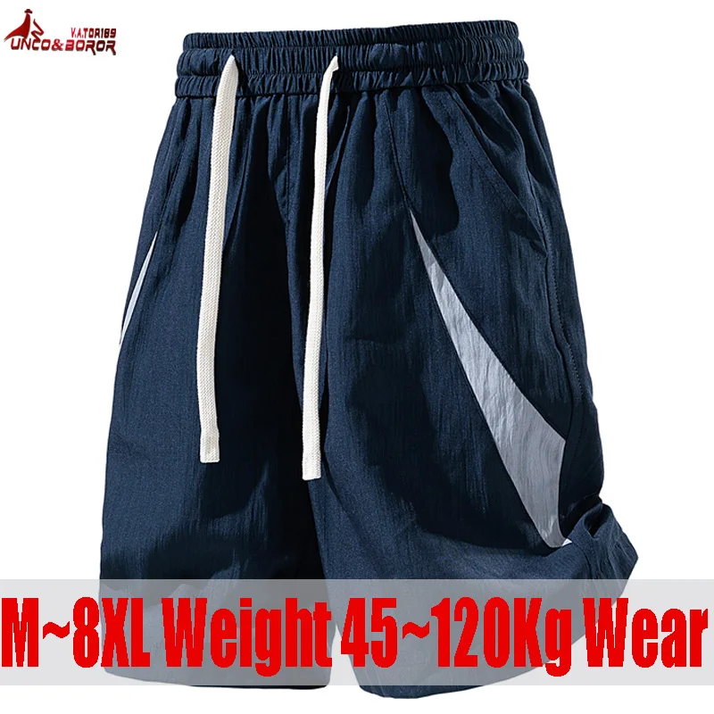 Oversize 6XL 7XL 8XL Summer men's casual cargo Shorts hommes Gym Outwear bermudas masculina running shorts Men basketball Shorts