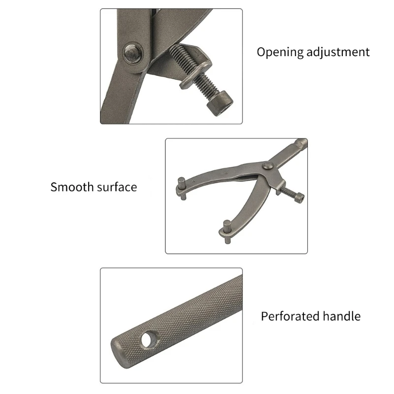X6HF Fácil usar braçadeira volante ciclomotor tipo Y chave manual para reparos rápidos embreagem
