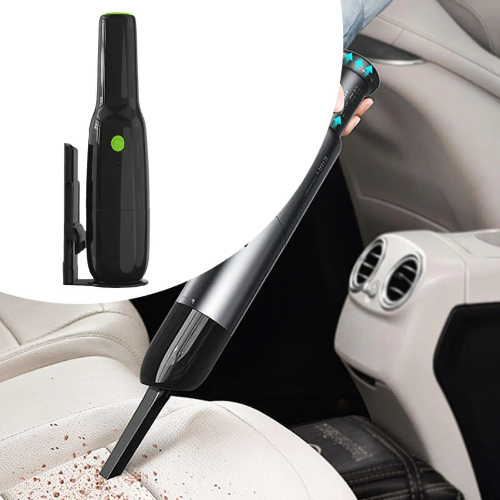 Generic Car Handheld Vacuum Portable Vacuum for Auto Interior Cleaning
