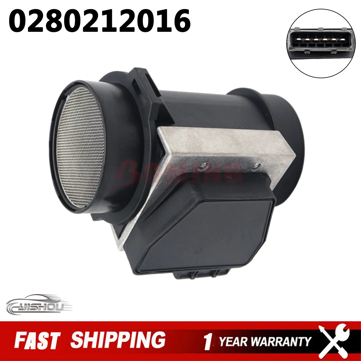 

Car MAF Mass Air Flow Meters Sensor 0280212016 for VOLVO 240 740 760 940 960 0986280101 3517020 5517020 8602792 8251497