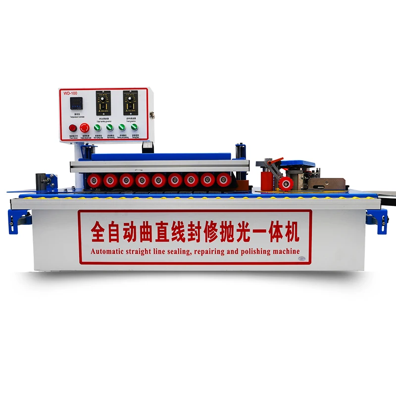 

Edge banding machine, woodworking manual home improvement, small household portable wooden board ecological board