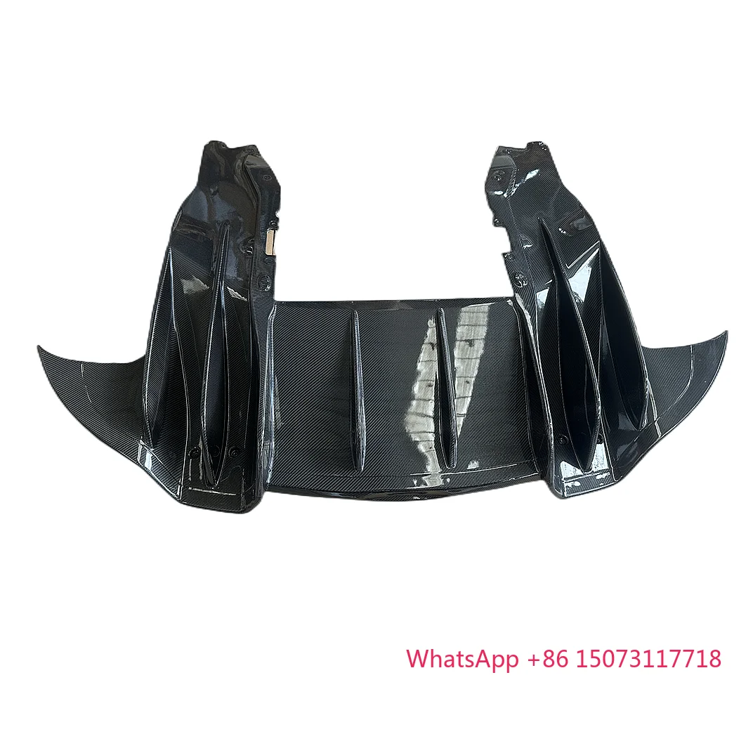 

For 540C 570S Carbon Fiber Oem Style Rear Bumper Lip Diffuser