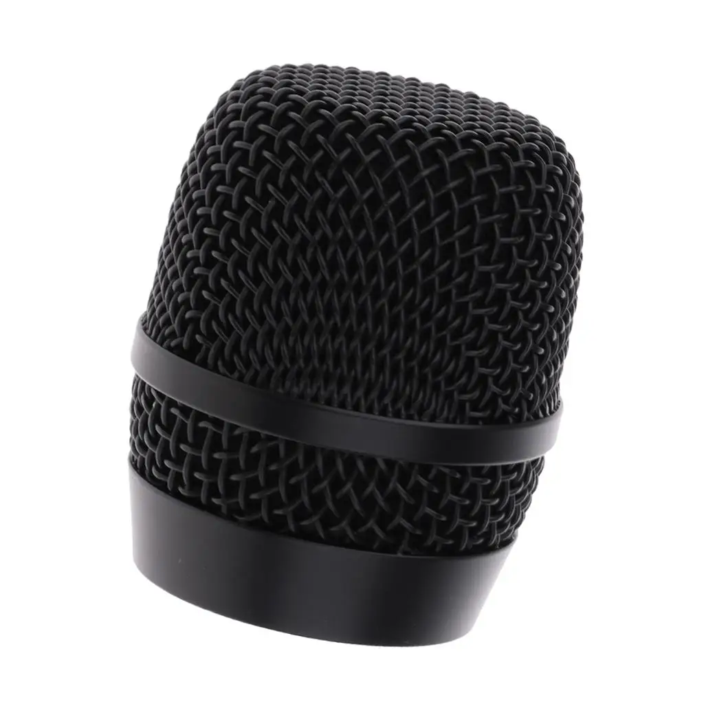 Microphone Basket Microphone Protection, Spare Part Steel Braiding Head - Black