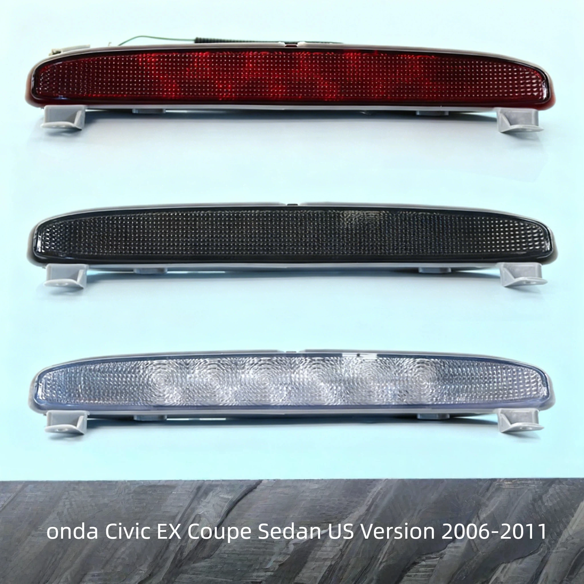

For Honda Civic EX Coupe Sedan US Version 2006-2009 2010 2011 LED 3rd Brake Light High Mount Stop Lamp Signal Light 34270SVAA01