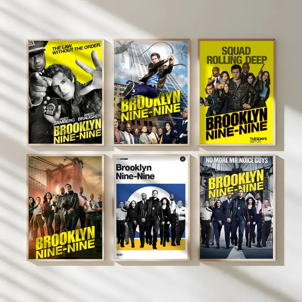 TV Brooklyn Nin_nne-Nine Poster Wall Art Printing Waterproof Home Living Bed Room Bar Aesthetic