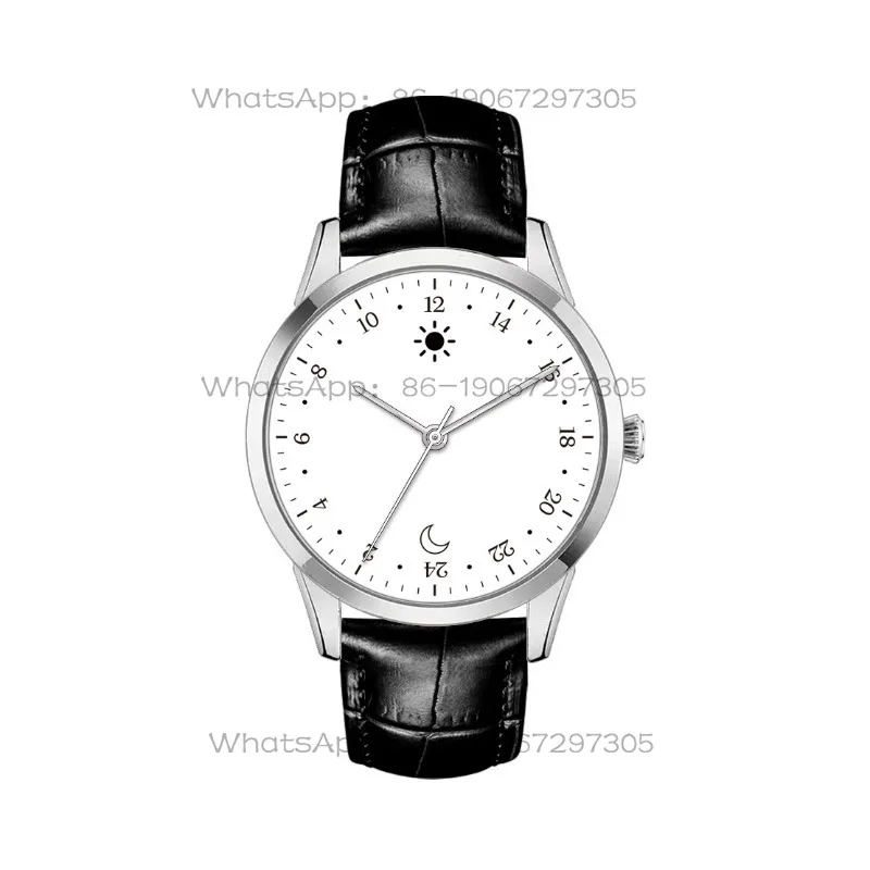 24-Hour shipping minimalist country trendy personalized merchandise leisure business waterproof non-mechanical quartz watch men