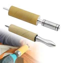 Non-powered hand sanding sanding shaft cylinder bar sanding shape folk bakelite guitar instrument making repair tools