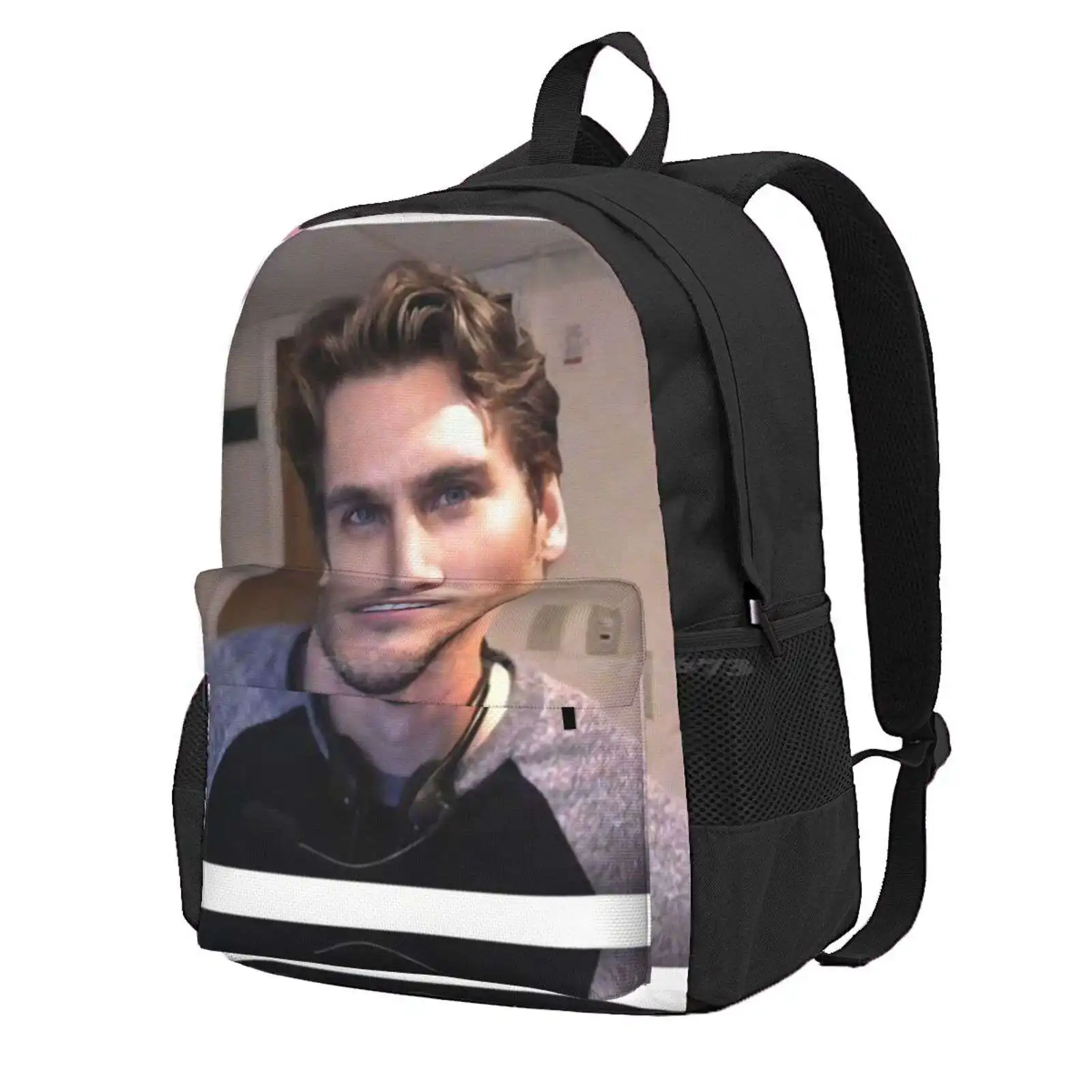 

Handsome Jerma Hot Sale Schoolbag Backpack Fashion Bags Jerma985 Handsome Meme Twitch Reddit Unedited Andy Ugly Imposter Face