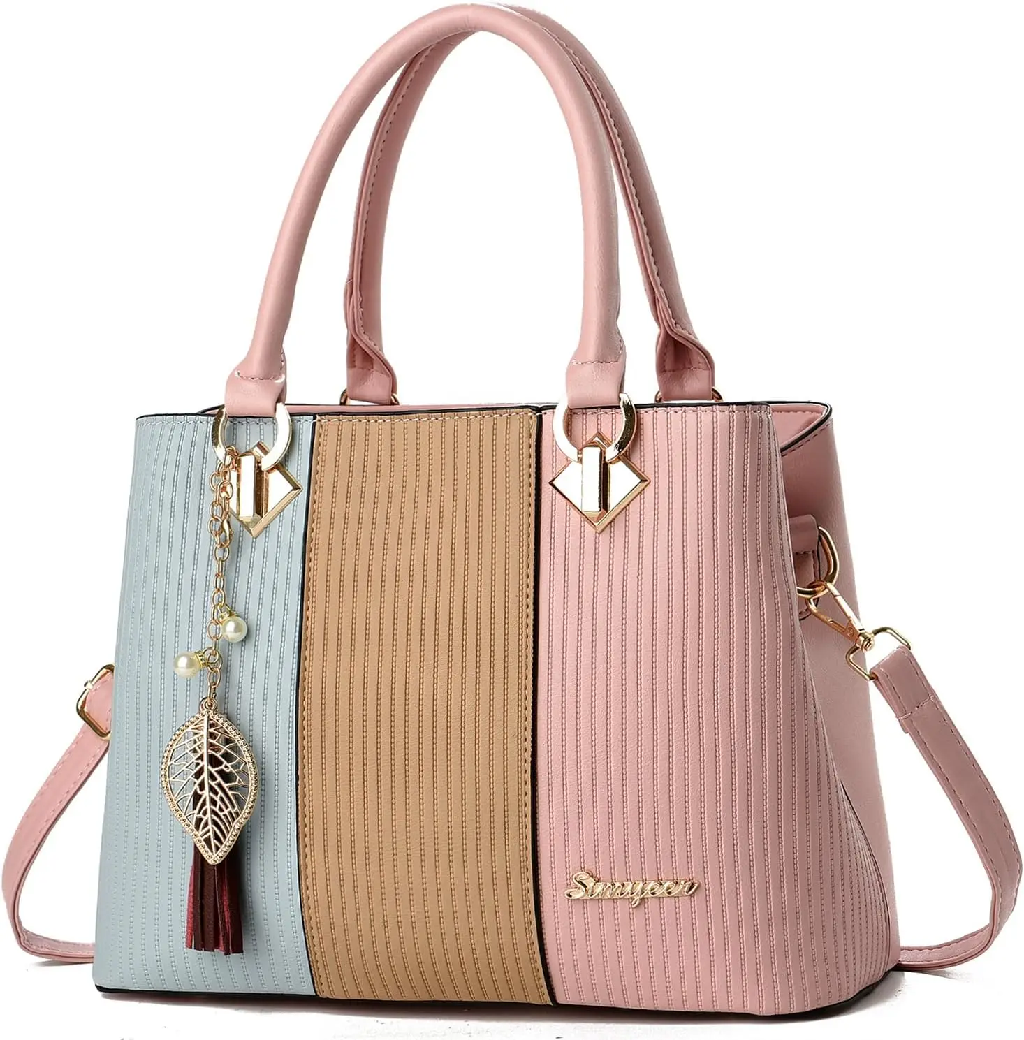 

Женские кожаные сумки и клатчи: средняя сумка-тоут через плечо, сумка-сэтчел, сумка с верхней ручкой для женщин