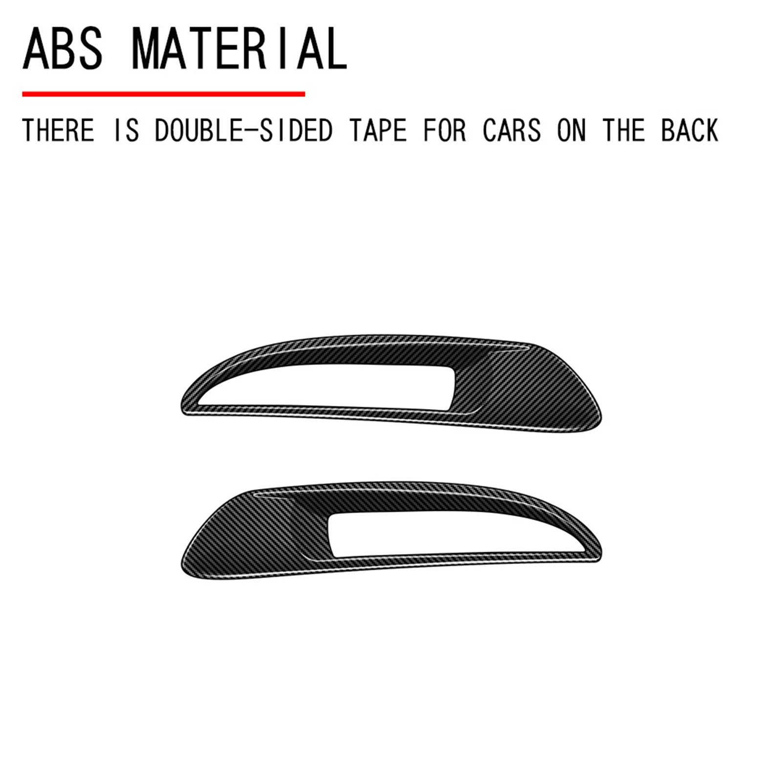 For Mazda CX‑5 CX5 2026‑2028 Rear Fog Light Eyebrow Cover ABS Exterior Decor Trim Anti‑Scratch Wear‑Resistant Car Accessories