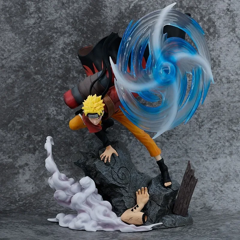 Naruto Anime Figure naruto Rasengan sennin mode toys model Statue Collection Action Figures Desktop decoration Pendant Kids Gift