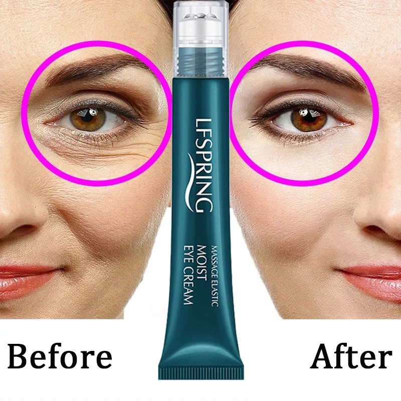 

New Anti-Wrinkle Eye Cream Cosmetics Dark Circles Remove Fat Particle Eye Bags Puffy Eyes Reduce Wrinkles Fine Lines Beauty Skin