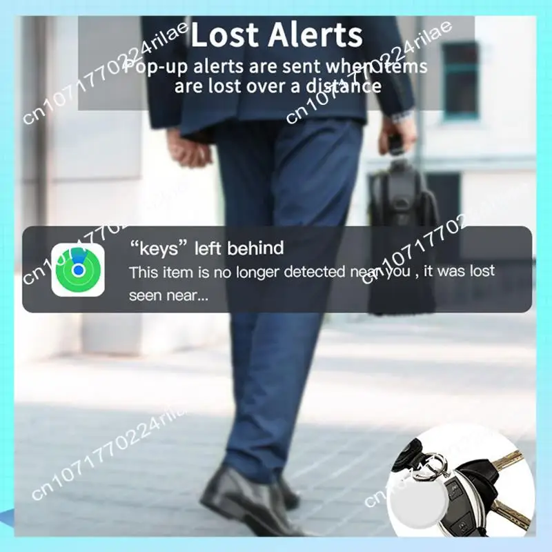 A17Z 4 PCS Smart Air Tag GPS Tracker Key Finder GPS Global Positioning Bluetooth Mini GPS Tracker Pet Key Bag Finder For IOS