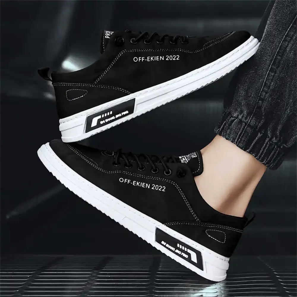 Lace-up Number 44 Sneakers For Sports Men Casual Black Loafers Classic Men Shoes High Grade Famous Brand Low Offer Runner