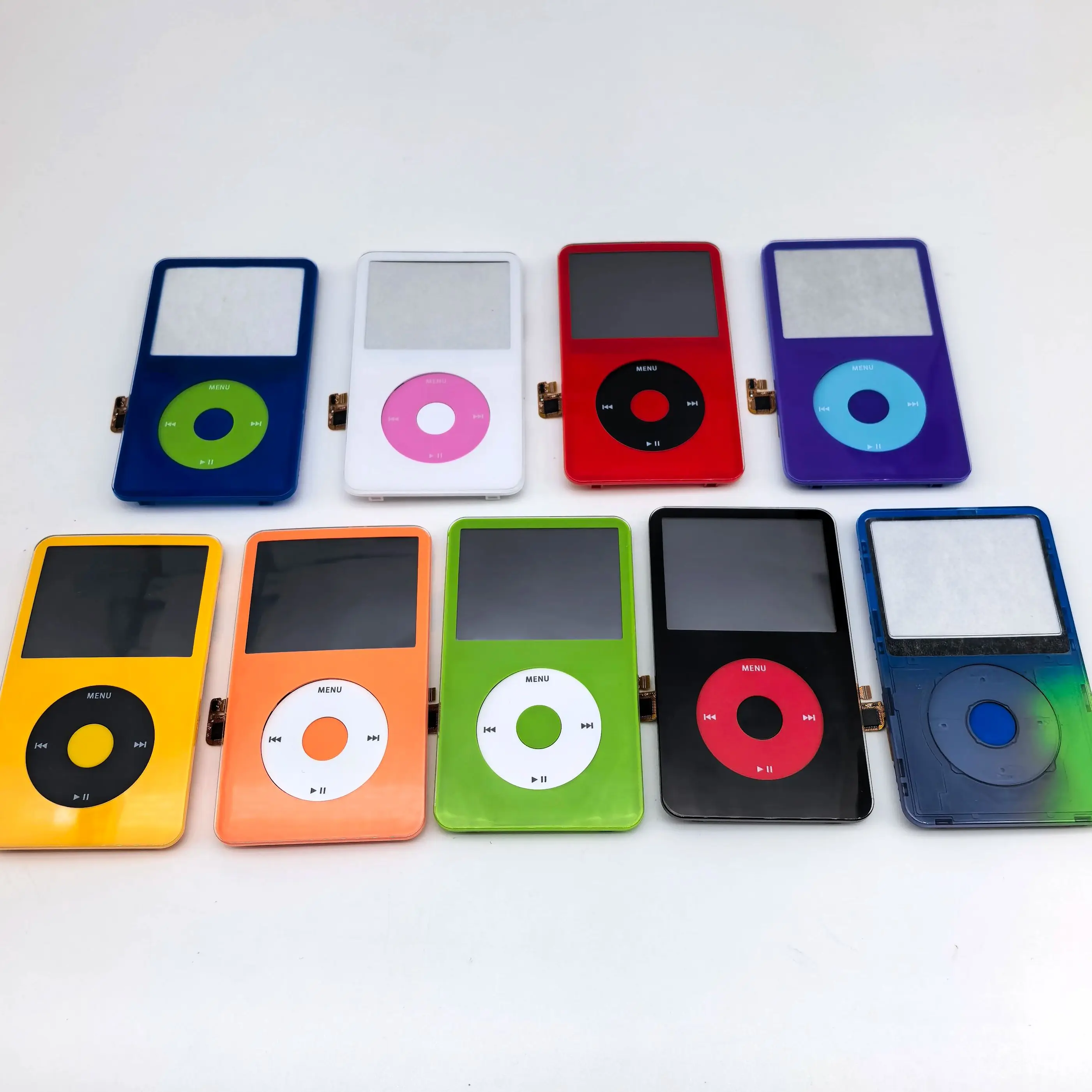 Front Housing Assembly for iPod 5th 5.5th Gen Video, Includes Faceplate Case Cover with Click Wheel & Center Button