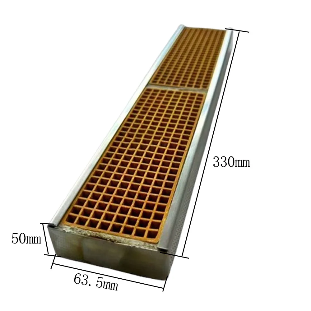 

Catalyst 323mm 165mm 330mm Ceramic honeycomb catalysts for fireplace stove catalytic converter filter