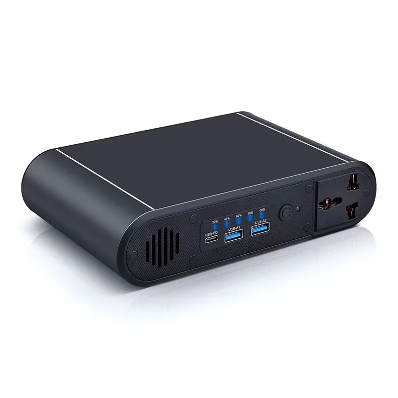 Laptop Power Bank 110V 220V 31200mWh 120W Portable Charger External Battery Pack for Laptop iPad Phone Outdoors Camping Travel