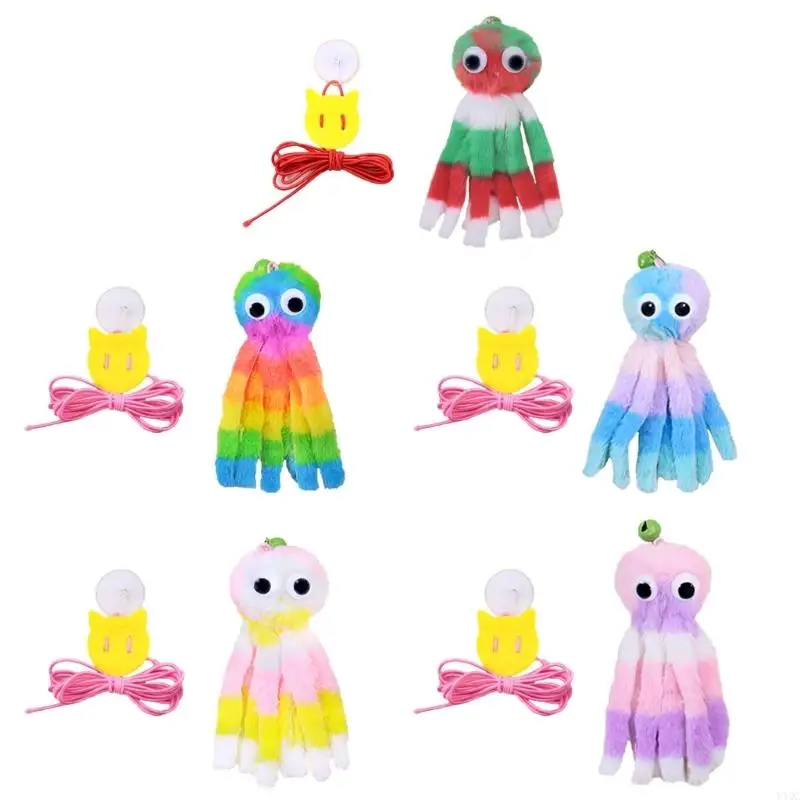 جعل الضوضاء معلقة لعبة Plushie Toy Safe Interactive Kinten Play Toy Y4QC