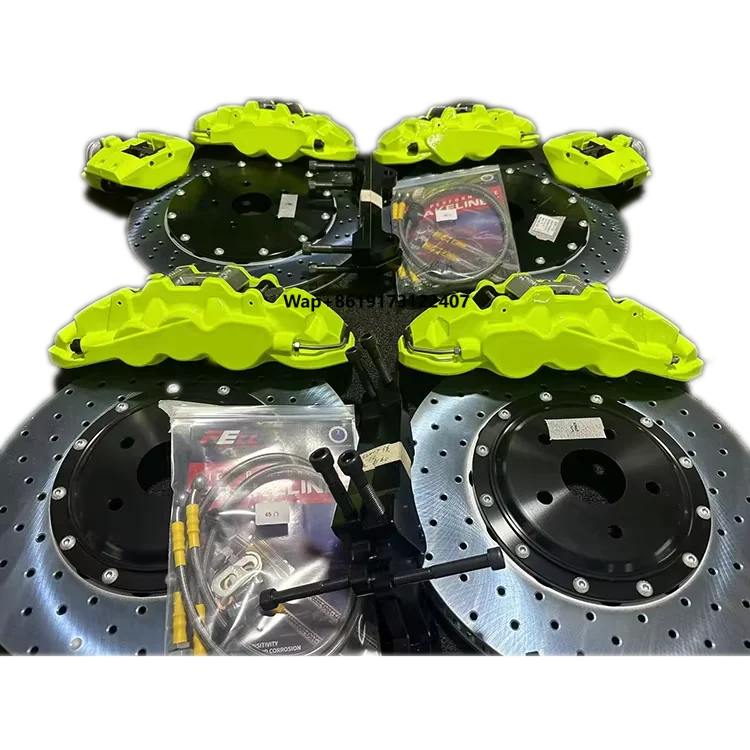 

Customized logo Brake Caliper Kit 8520 8530 6 Pot 4pot Big Auto Brake Systems for Lx570 Lx470 Gx460 Rx300 Rx450 Rx350