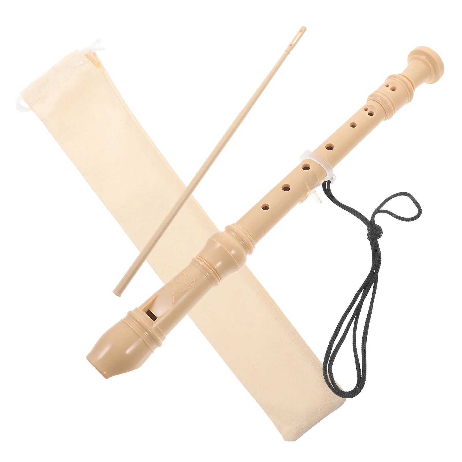 

8 Hole Key Plastic Beginner Practice Clarinet ABS Kids Clarinet Instrument Beginner Wind Piccolo Toys Pink Portable Student