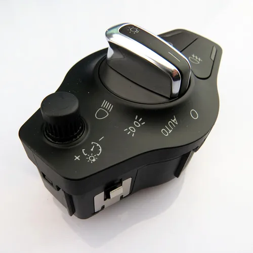 Imagen 2 del producto 1 Uds. Interruptor de Control de perilla de luz antiniebla de faro cromado automático para Audi A4 B8 S4 A5 Q5 S5 2009-2014 8K 0941531 COMO 8UD 955559 B B B