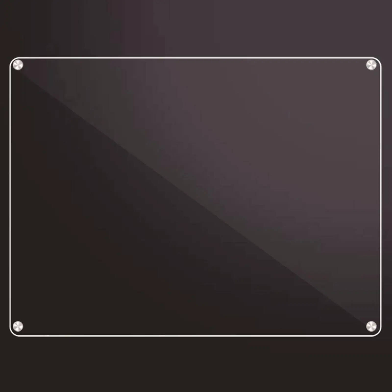 Calendario magnetico Promemoria trasparente riutilizzabile con pennarelli Lavagna cancellabile a secco