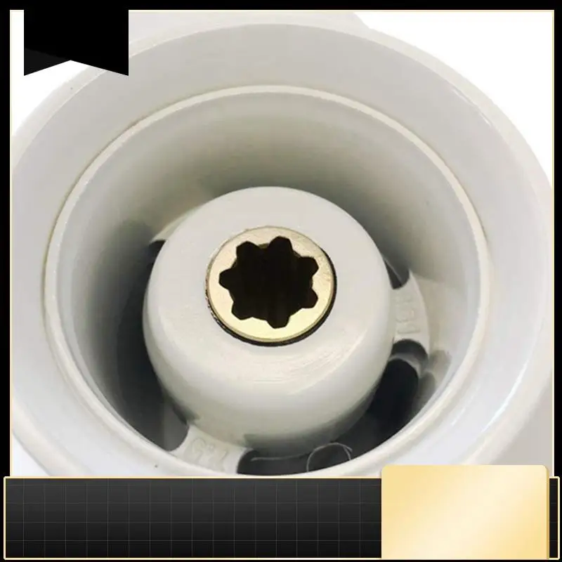 

Outboard Propeller White Propeller For 6Hp 8 1/2 X7 1/2 Boat Motor Screw Marine Engine Part 7 Spline 6G1-45943-00-El