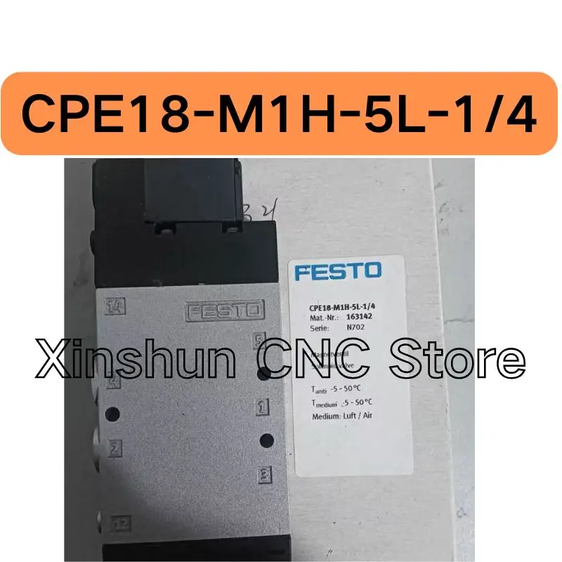 

Новый электромагнитный клапан CPE18-M1H-5L-1/4 163142 для быстрой доставки