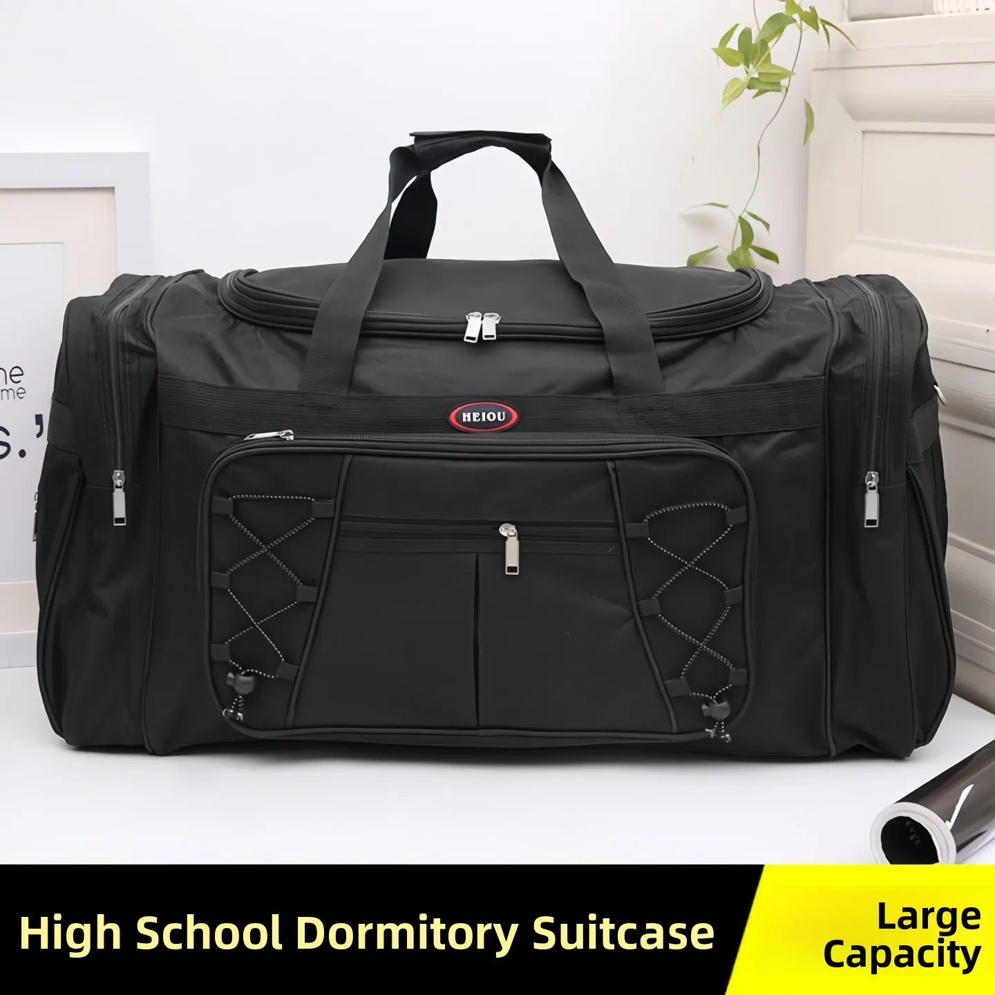 student-dormitory-luggage-bag-portable-lightweight-large-capacity-polyester-fabric-suitable-for-high-school-and-college-boys