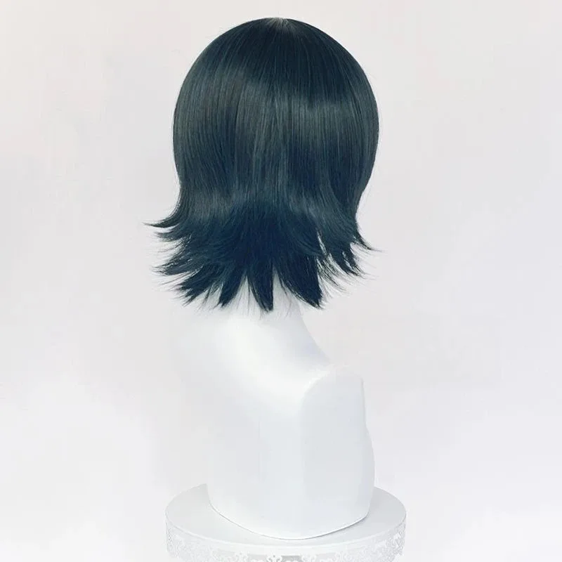 Chainsaw Man Himeko Cosplay Synthetic Short Straight Anime Coser Cute Girl Heat Resistant Fiber Wig Hallows;3'c,5.y;8'v, view 4