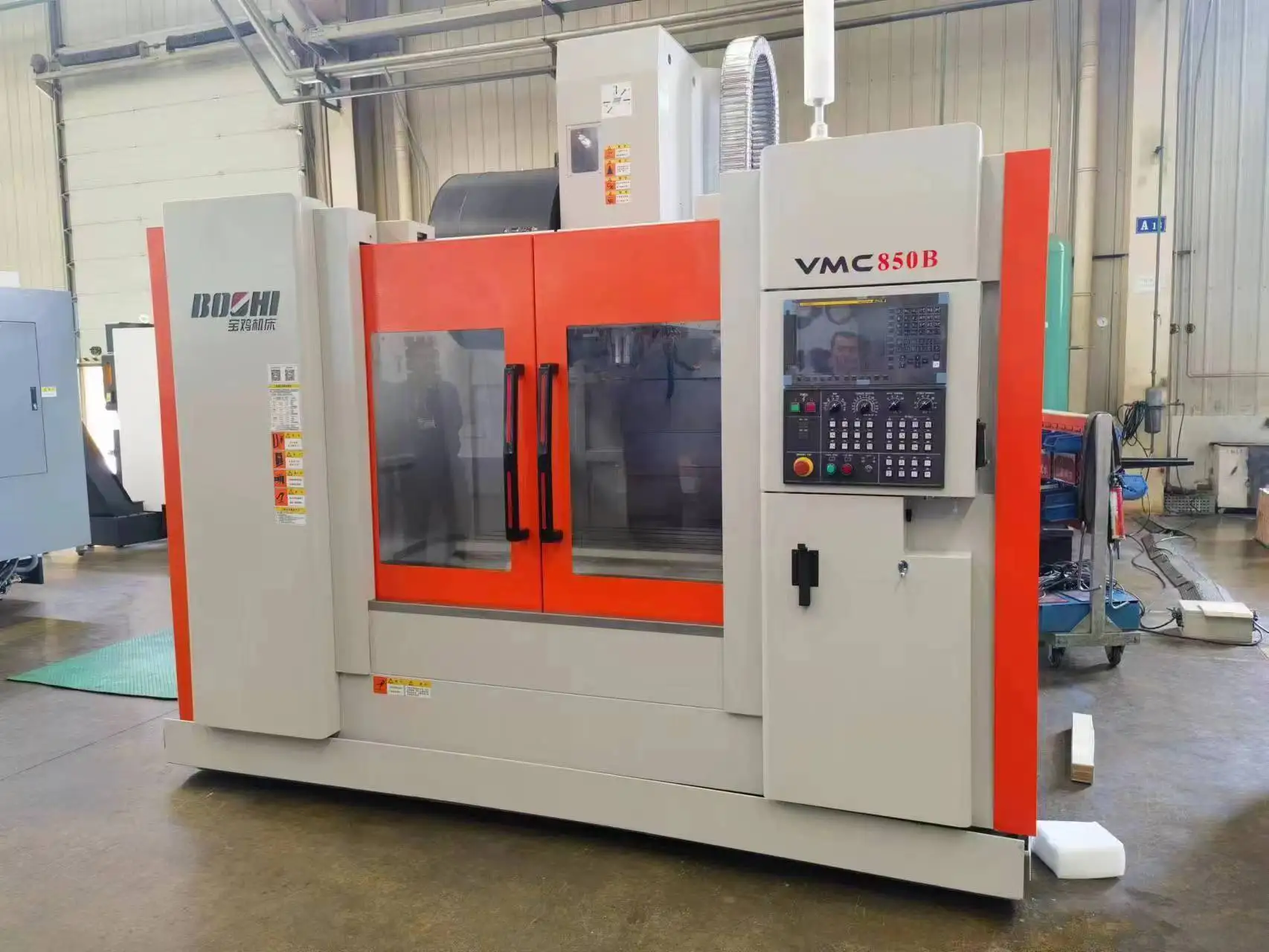 Centro de Hining Vertical estándar Chino Cnc Milg Hine MVC 850B para Metal