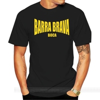 Barra Brava Boca T-Shirt -La 12 Juniors Fans Themed Tee Ultras Torcida Hooligans  Cotton Cheap Sale Short Sleeve T Shirt