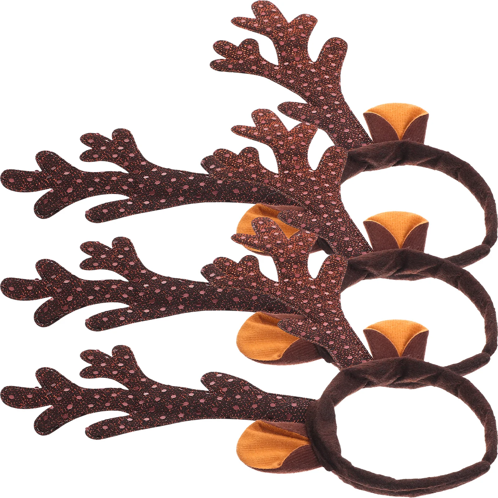 

3 Pcs Deer Horn Hair Hoops Christmas Antler Headb s Headb Xmas Hair Hoops Costume Deer Horn Christmas Party Headb s Festive