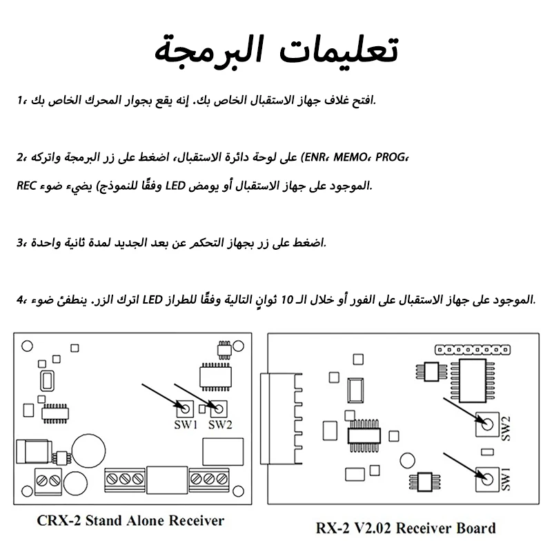 433.92MHz Garage Door / Gate Remote Control For ATA PTX4 Securacode Garage Door Opener Hand Transmitter